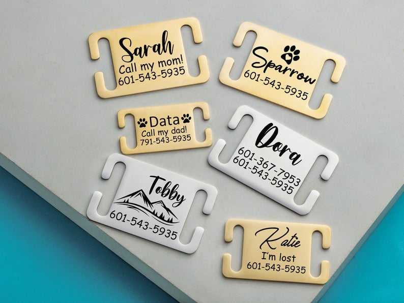 Kedi ve Köpek Künye Örnekleri