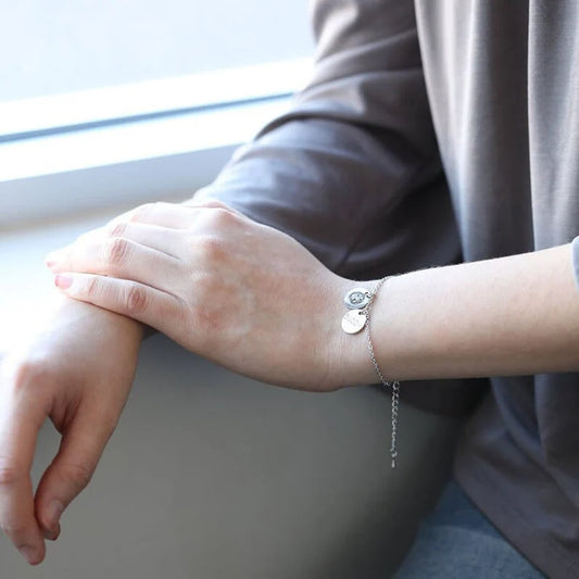 Kişiye Özel Resimli ve İsimli 2'li Bileklik Seti