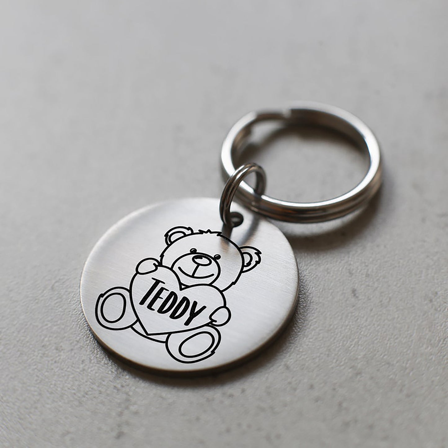 Ayıcık Figürlü Evcil Hayvan İsimlik | Kedi ve Köpek Künyesi