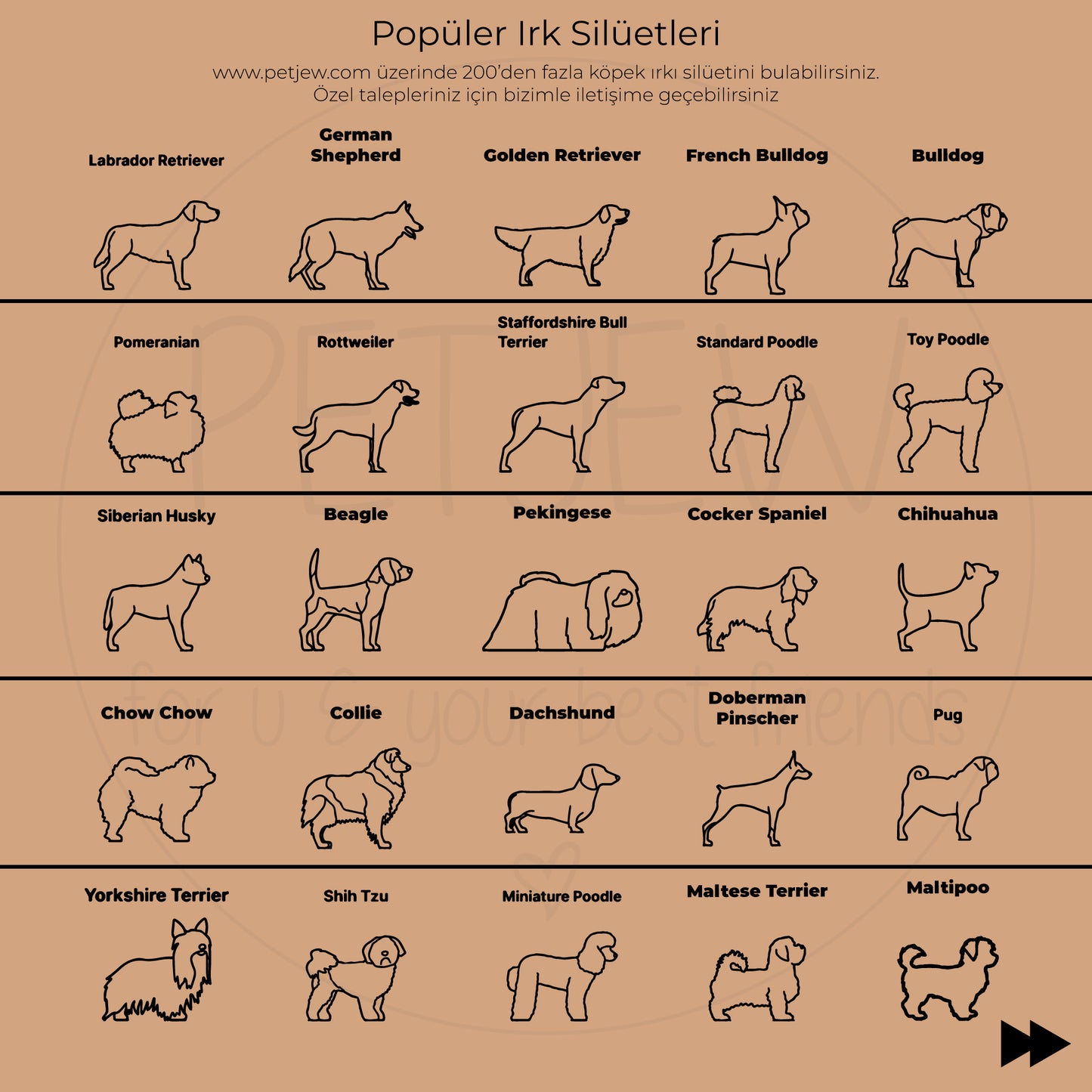 Köpek Silüeti Kolyesi - 925 Ayar Gümüş-petjew-kisiye-ozel-hatira-takilari