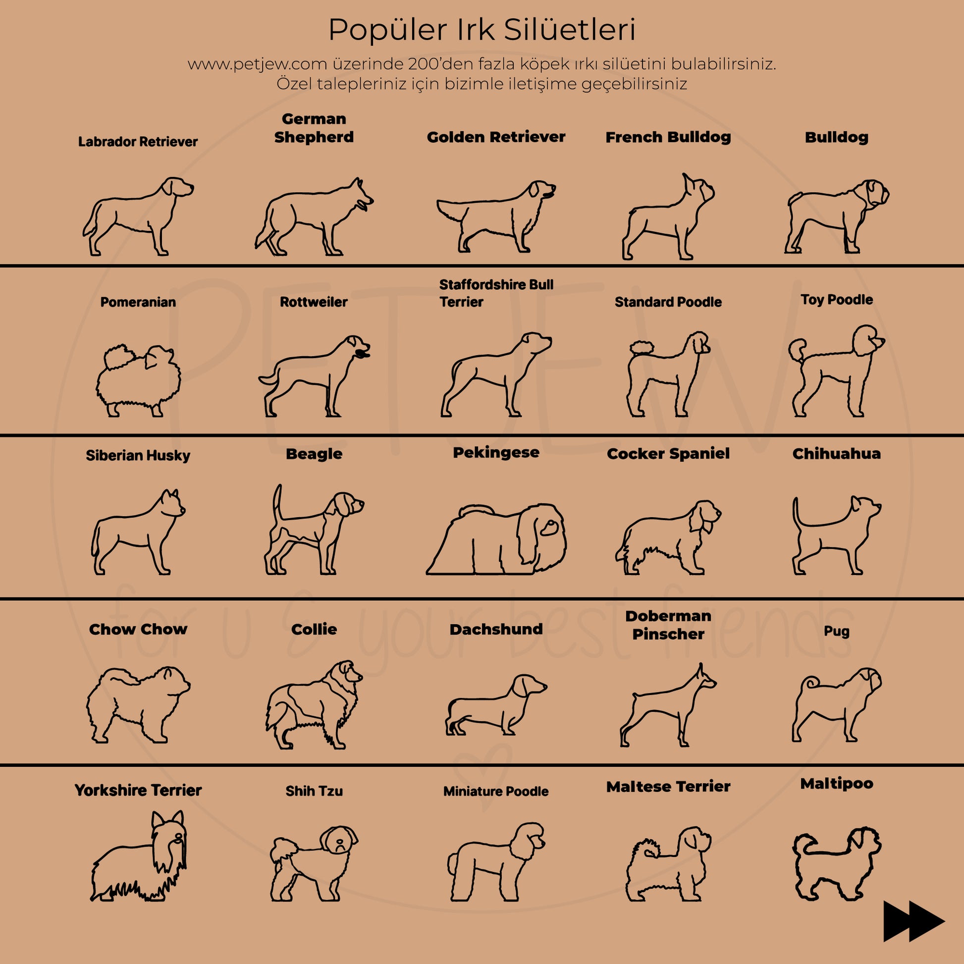 Köpek Silüeti Kolyesi - 925 Ayar Gümüş-petjew-kisiye-ozel-hatira-takilari