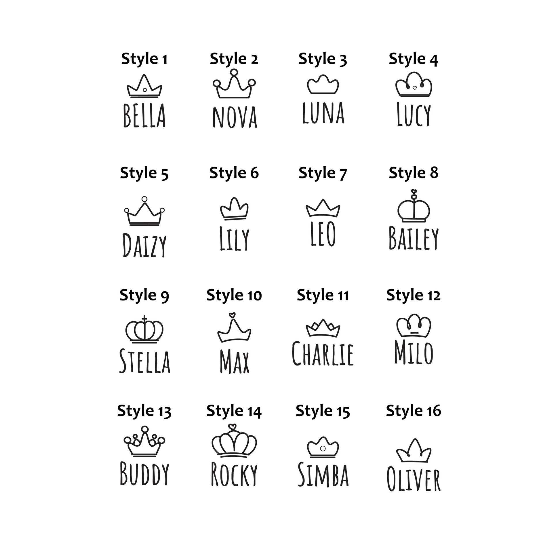 Kral Tacı Desenli Evcil Hayvan İsimlik | Kedi ve Köpek Künyesi-petjew-kisiye-ozel-hatira-takilari