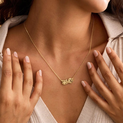 Pet Portre Kolye- 925 Ayar Gümüş - Kedi Köpek Kafası Kolyesi-petjew-kisiye-ozel-hatira-takilari