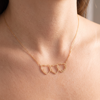 Kalpli İsimli Kolye – 925 Ayar Gümüş