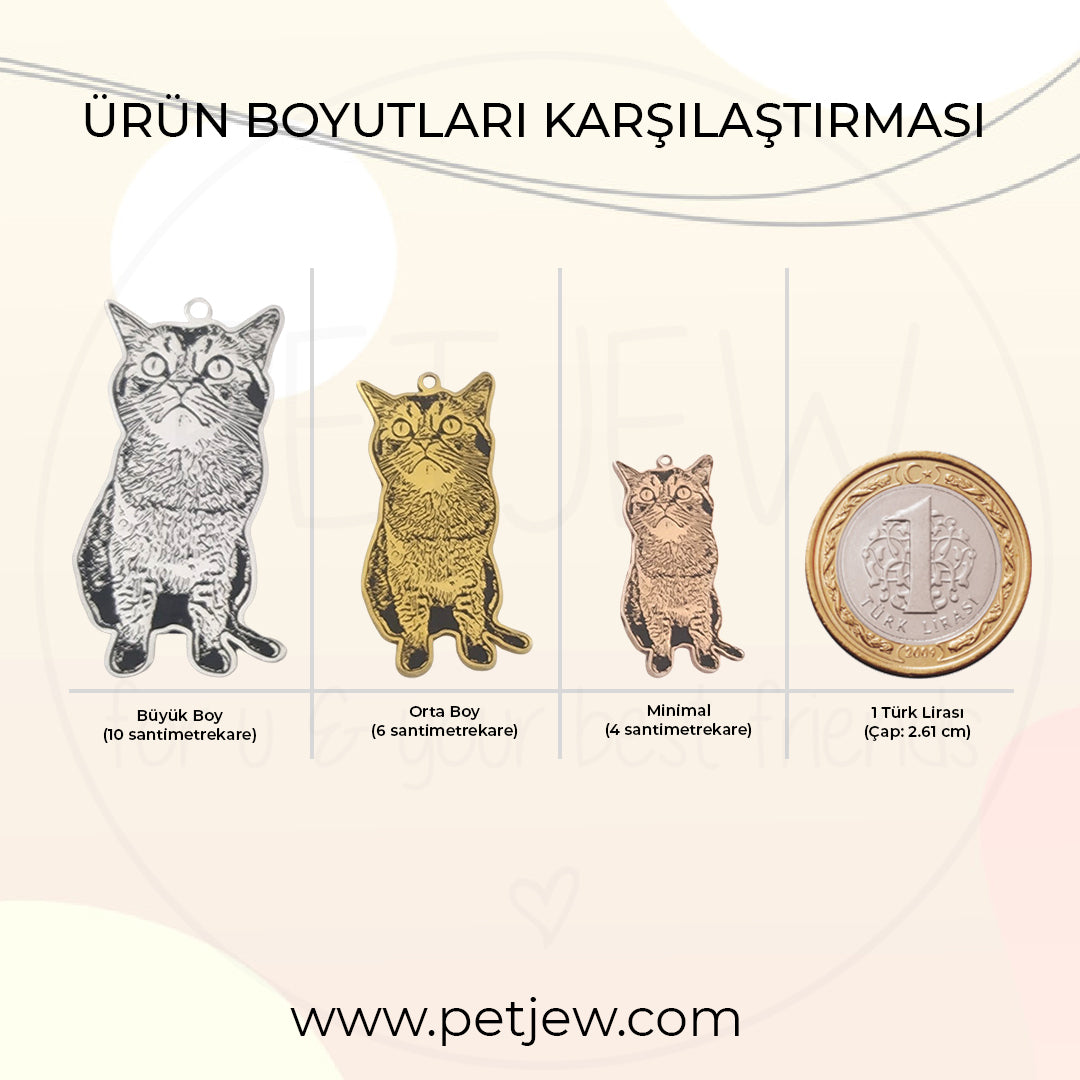 Resimli Portre Kolye (Hatlarından Kesim) | Kişiye Özel Fotoğraflı Kolye  