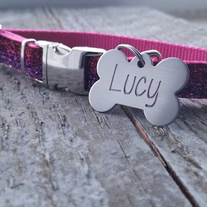 Kemik Model Evcil Hayvan İsimlik | Kedi ve Köpek Künyesi-petjew-kisiye-ozel-hatira-takilari