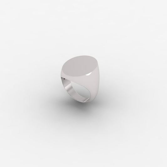 Kişiye Özel Resimli Yüzük Oval Model  